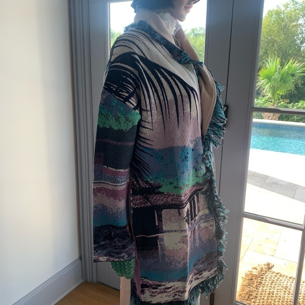 Aldomartins Moira Fringed Cardigan - Picture 9 of 14